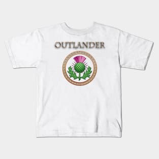 Outlander Thistle Kids T-Shirt